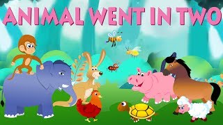Animals Went in Two by Two | Nursery Rhymes For Toddlers | Cartoon Videos For Children by Kids Tv