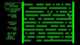 Sharp MZ-80A Game: Space Mouse (1983)