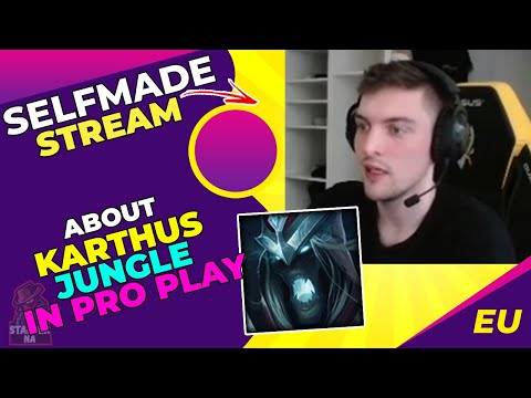 VIT Selfmade About Playing KARTHUS Jungle in LEC 🤔