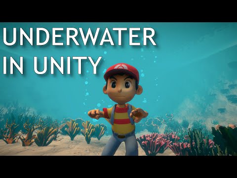 Build an Underwater Level in Unity: Swimming Controller, FX, Vegetation & Terrain (Free Tools)