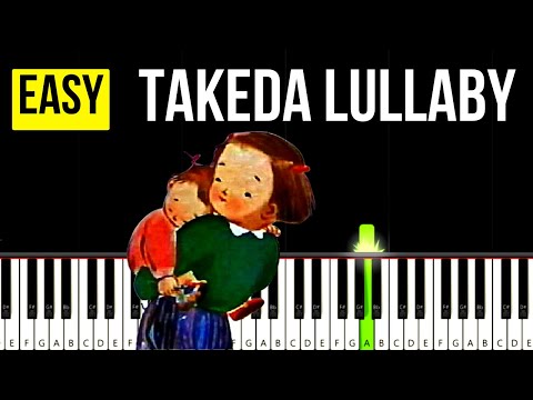 Takeda Lullaby (Japanese Trad.) Easy Piano Tutorial For Beginners - Learn To Play Piano and Keyboard