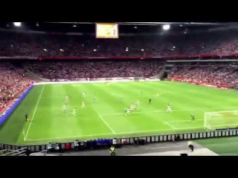 Rapid Vienna winner vs Ajax, Amsterdam ArenA