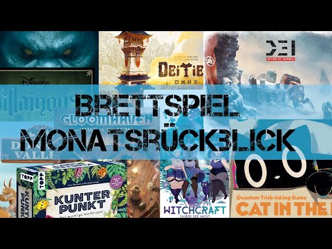 Brettspiel Monatsrückblick Oktober 22 - "Erste Messeneuheiten"