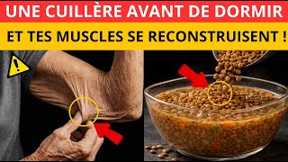 Plus de 60 ans ? Mange ça le soir ou tes muscles vont continuer à fondre