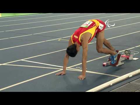 Athletics | Men's 200m - T12 Round 1 heat 2 | Rio 2016 Paralympic Games