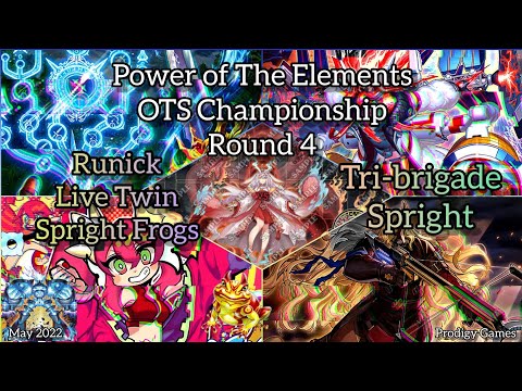 Yu-Gi-Oh! - POTE OTS Championship - Round 4 Runick Live Twin Spright Frogs vs Tri-brigade Spright