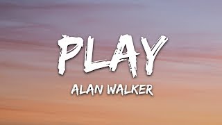 Alan Walker K-391 Tungevaag Mangoo - PLAY (Lyrics)