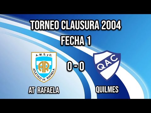 Atletico Rafaela vs Quilmes - Torneo Clausura 2004 - Fecha 1 - Resumen Futbol Argentino