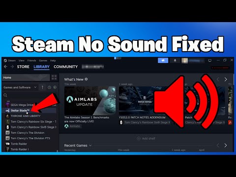 How To Fix Steam Games Have No Sound Problem -  NEW 2026🔇✅