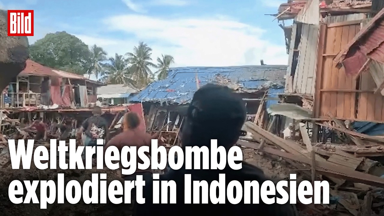 Indonesien: Weltkriegsbombe tötet mindestens fünf Menschen