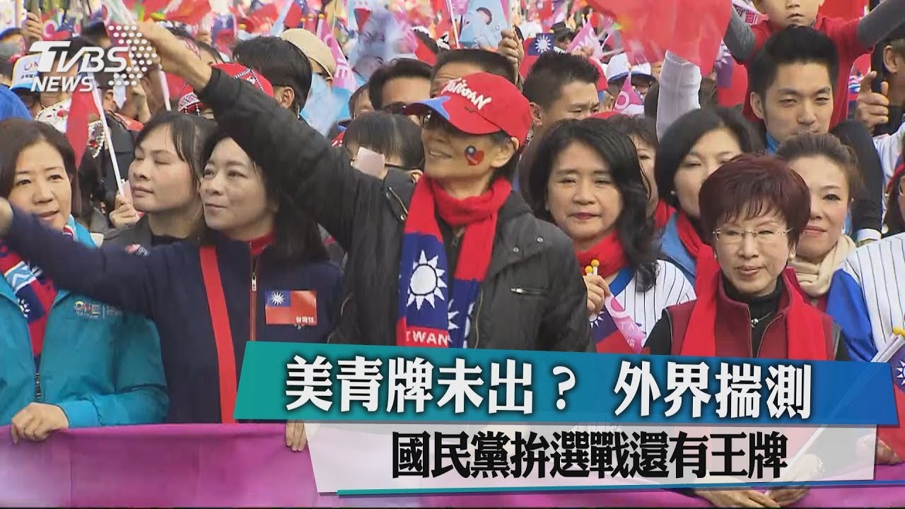 美青牌未出？　外界揣測國民黨拚選戰還有王牌
