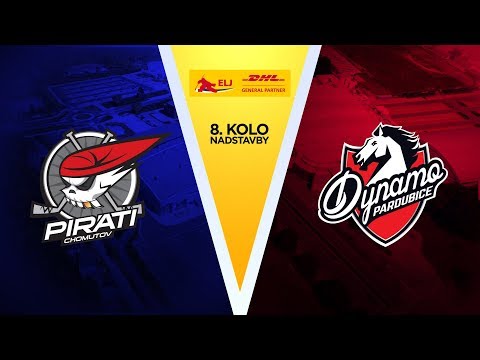 8. kolo nadstavby DHL ELJ: Piráti Chomutov vs HC Dynamo Pardubice