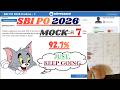 OLIVEBOARD SBI PO 2026 MOCK 7 Sbipo Sbipo2026