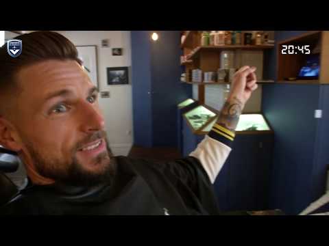 Girondins - une journée avec Benoît Costil
