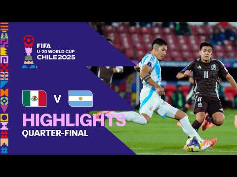 Mexico vs Argentina Highlights | FIFA U 20 World Cup Chile 2025