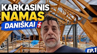 KAIP statomas karkasinis namas Danijoje? | Per dieną – 200 km į darbą