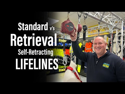 3M™ PROTECTA® Rebel™ Standard v's Retrieval Self-Retracting Lifelines, SafetyQuip Australia