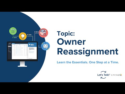 Video Gallery 9 Assigning a Topic & Owner