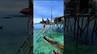 Download lagu Bajau Tribe's Unique Life #shorts mp3