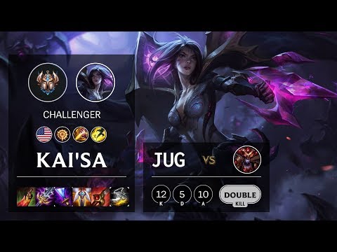 Kai'Sa Jungle vs Shyvana - NA Challenger Patch 10.11