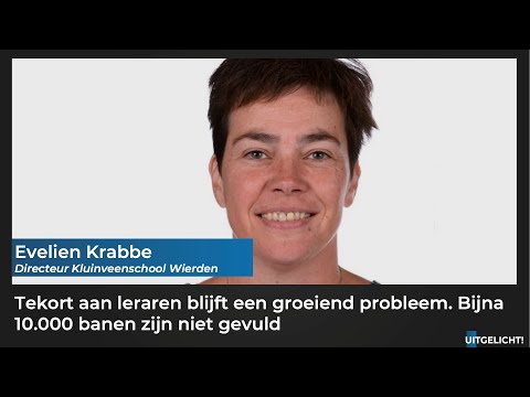 Uitgelicht! 13 december 2022 - Evelien Krabbe over leraren- en schoolleiderstekort