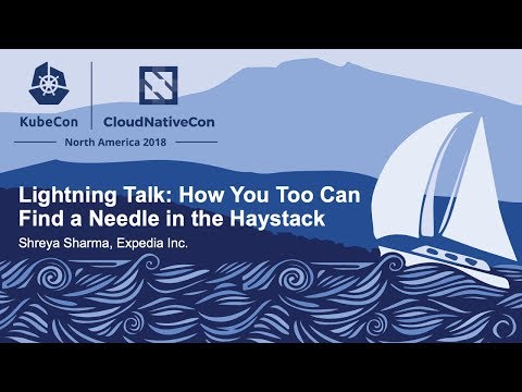Lightning Talk: How You Too Can Find a Needle in the Haystack - Shreya Sharma, Expedia Inc.
