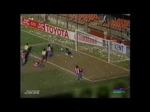 Paraguay 2 - Colombia 1 Elminatorias 1989