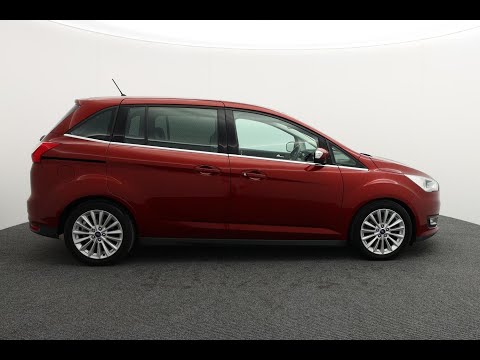 2017 - Ford Grand C-Max 1.5 TDCi Titanium Manual Euro 6 (s/s) 5dr - Red