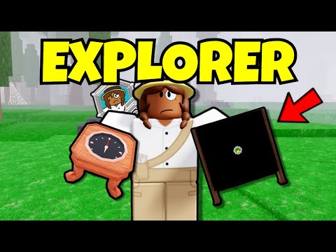 Using NEW EXPLORER Class in 99 Nights in The Forest!