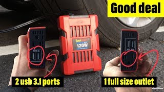 Everstart 120w Power Inverter Review!