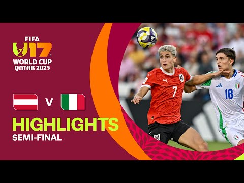 Austria vs Italy Highlights | FIFA U-17 World Cup Qatar 2025