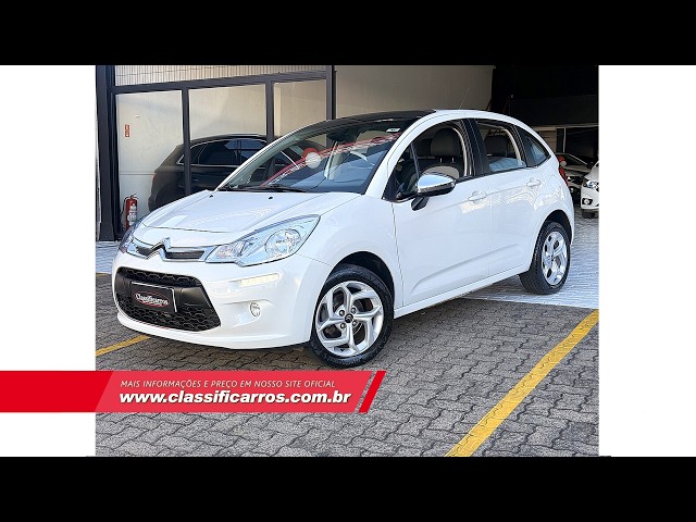 Vídeo CITROËN C3 1.6 EXCLUSIVE 16V FLEX 4P AUTOMÁTICO