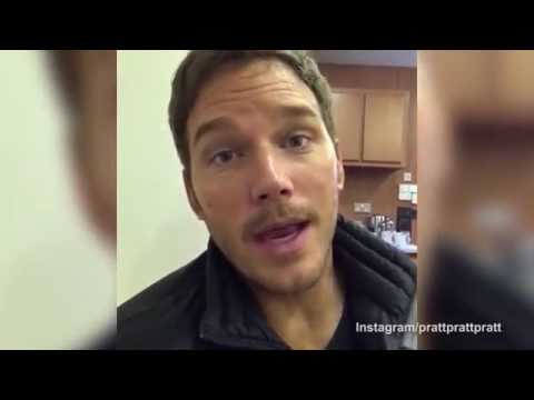 Chris Pratt creates game out of snack time