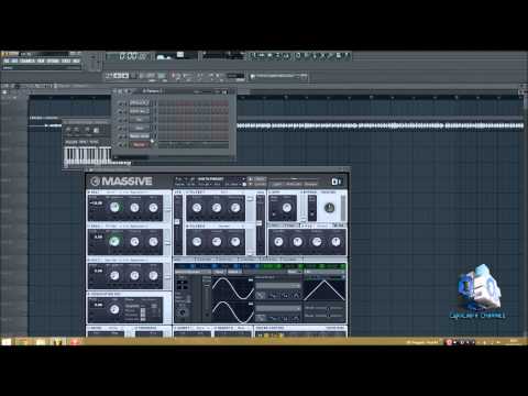 Tutorial Massive - Creare [How to make] Synth/Lead and bass - TJR - What's Up Suckaz in Fl Studio