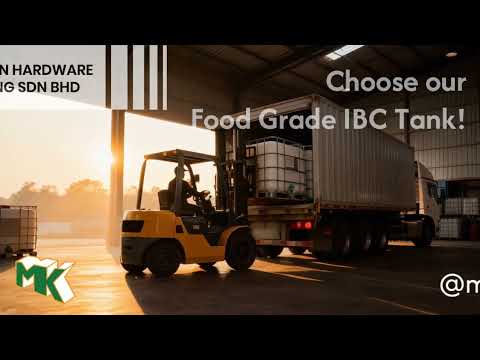 Safe & Reliable Food-Grade IBC Tanks.