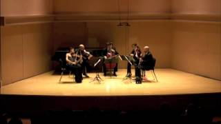 Richie Hawley and The Enso String Quartet- Brahms Quintet op115. Adagio