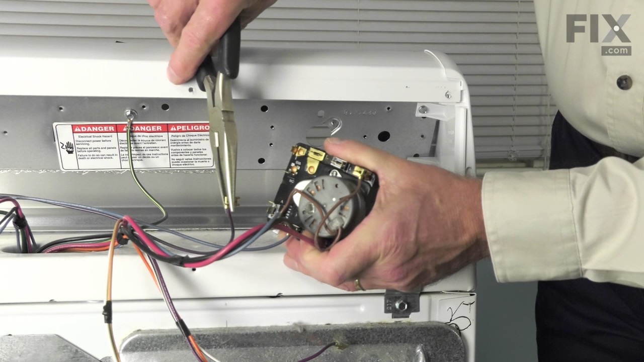 Replacing your Maytag Dryer Timer, 60 Hz.