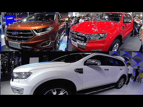 2016, 2017 Ford Everest VS Ford Ranger  VS Ford Edge