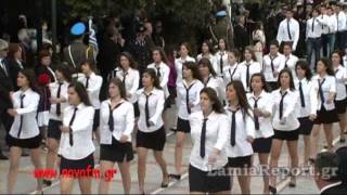 preview picture of video 'παρελαση Λαμιας 25ης Μαρτιου 2013'