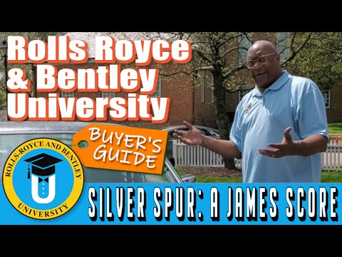 Rolls Royce and Bentley University: Silver Spur - A James Score!!