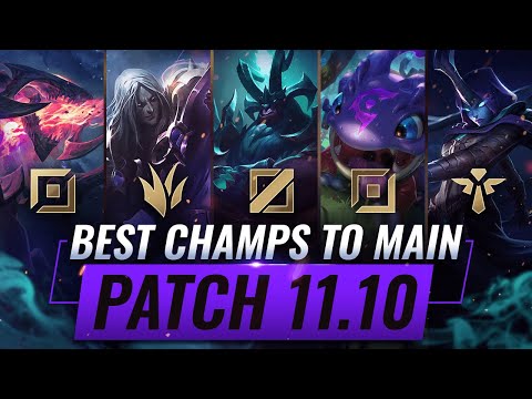 3 BEST Champions To MAIN For EVERY ROLE in Patch 11.10 - League of Legends