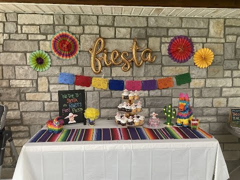 16 Pieces Fiesta Party Decorations Hispanic Heritage Month Decorations, 1 Serape Table Runner Review