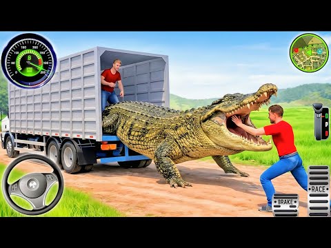 Animal Cargo Truck Driving Game 3D - Animal Transport Cargo Truck 2024 - Android Gameplay