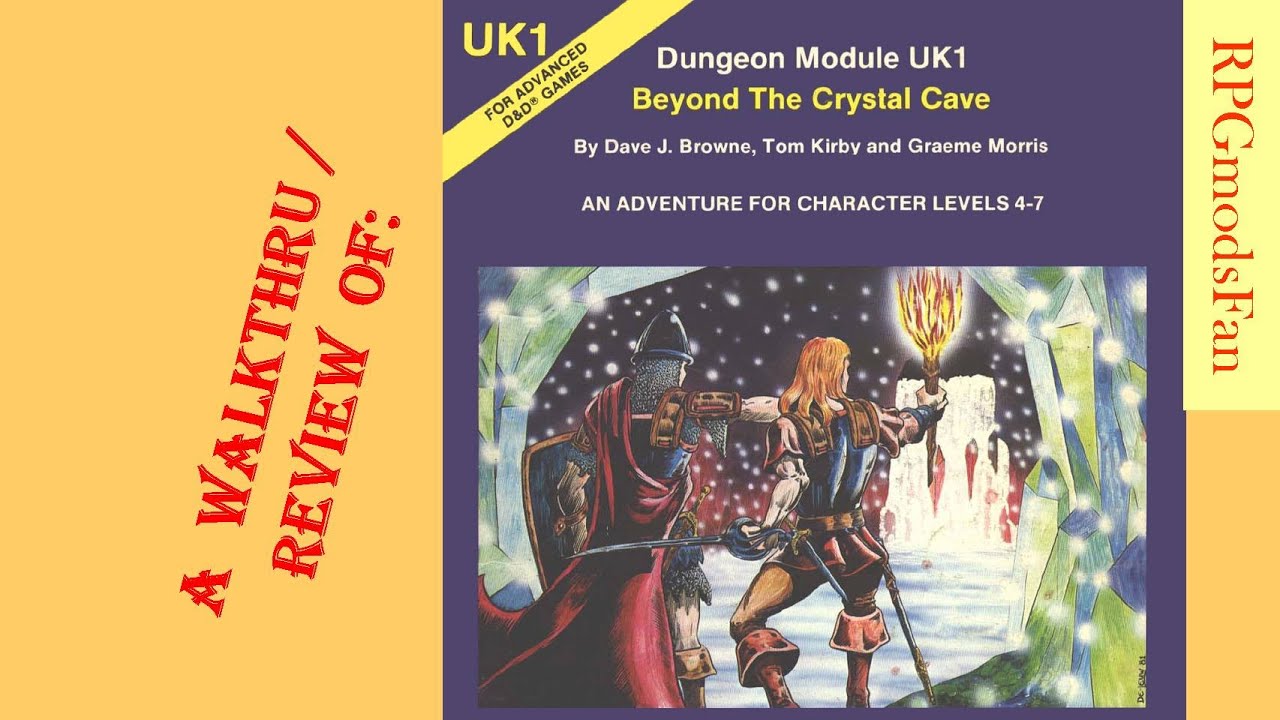 UK1 Beyond The Crystal Cave (DM Guide) [ RPGmodsFan ]