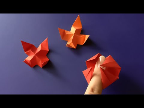 Оригами ловушка • Капкан для пальцев из бумаги без клея • Антистресс игрушка • Origami Fidget Toy