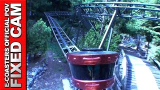 preview picture of video 'Train de la Mine Nigloland - Roller Coaster POV On Ride Powered Mack Rides (Theme Park France)'