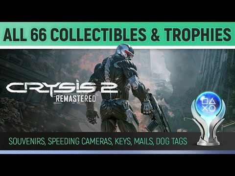 Crysis 2 Remastered - All 66 Collectibles & All Chapter-Specific Trophies 🏆