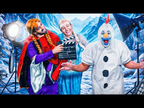 Viramos FROZEN por 1 dia! (Segredos dos Bastidores)
