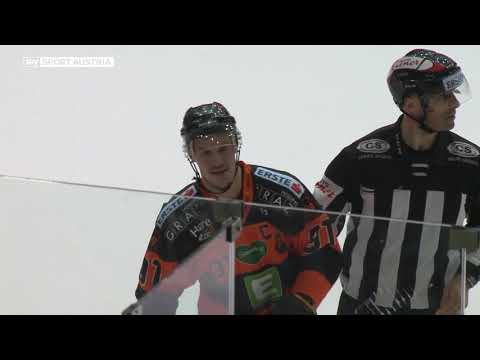 Highlights: EBEL, 6. Pick-Round: Moser Medical Graz99ers vs. spusu Vienna Capitals 3:4