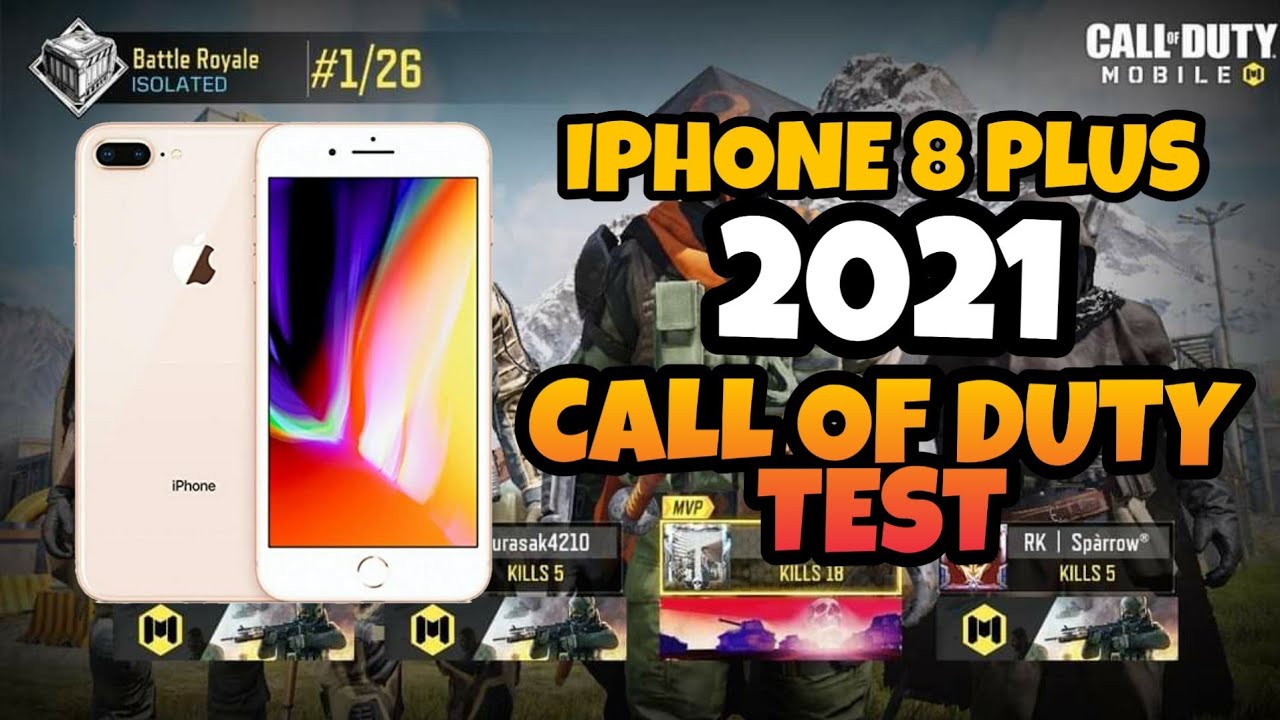 IPHONE 8 PLUS GAMING TEST 2021! IPHONE 8 PLUS REAL BEAST | CALL OF DUTY 2021 IPHONE 8 PLUS TEST